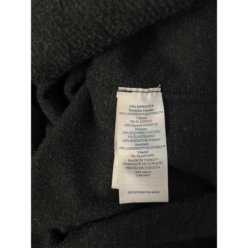 Faherty Women's Legend Long Sleeve Black Shirt Sweater Dress - Picture 8 of 8